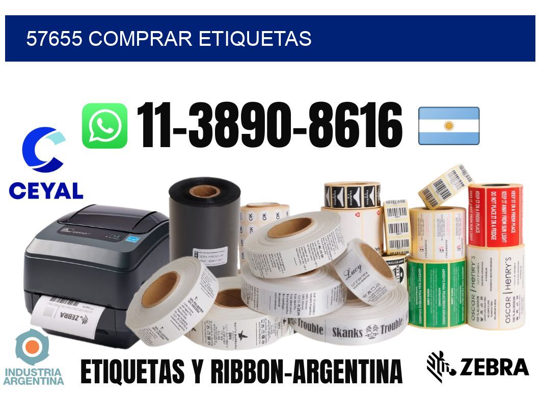 57655 comprar etiquetas