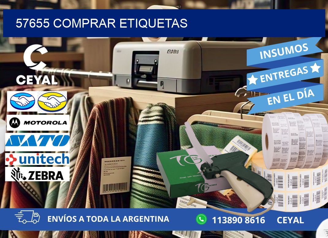 57655 comprar etiquetas