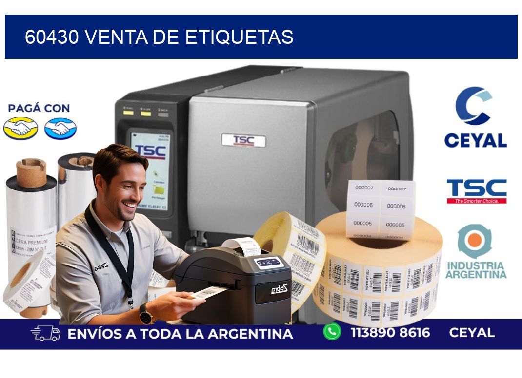 60430 venta de etiquetas