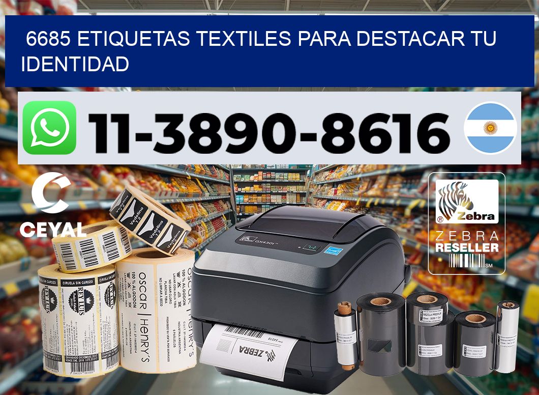 6685 Etiquetas textiles para destacar tu identidad