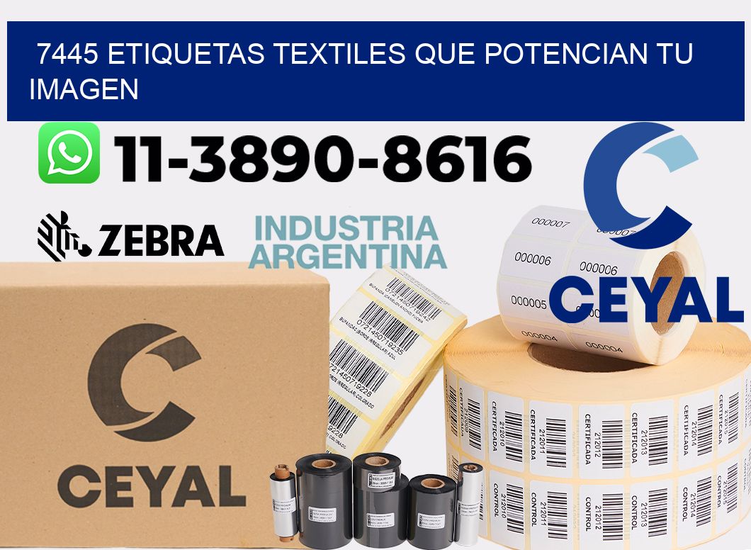 7445 Etiquetas textiles que potencian tu imagen