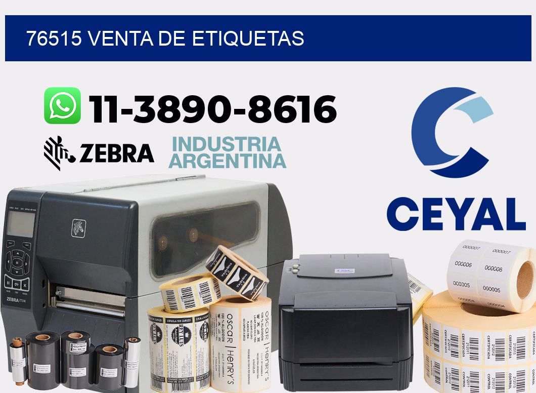 76515 venta de etiquetas