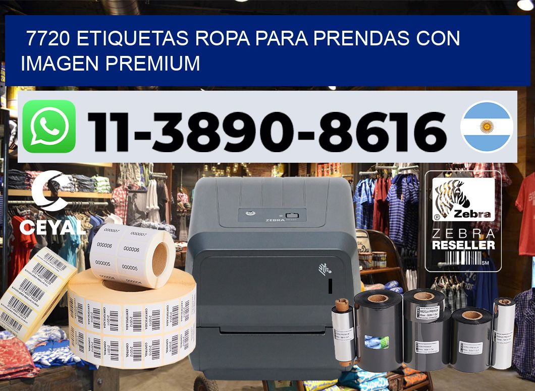 7720 Etiquetas ropa para prendas con imagen premium