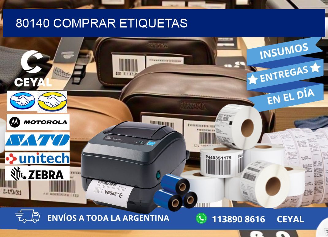 80140 comprar etiquetas
