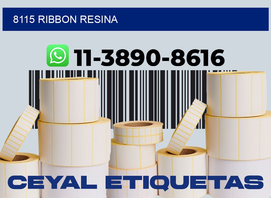 8115 ribbon resina