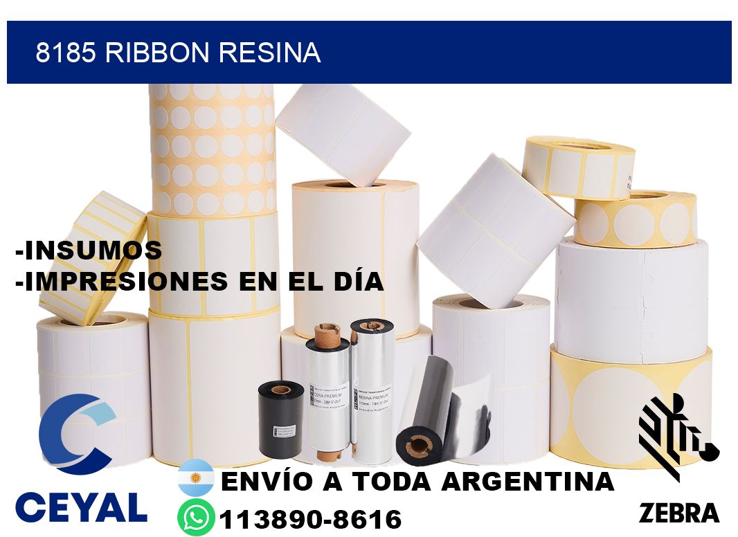 8185 ribbon resina