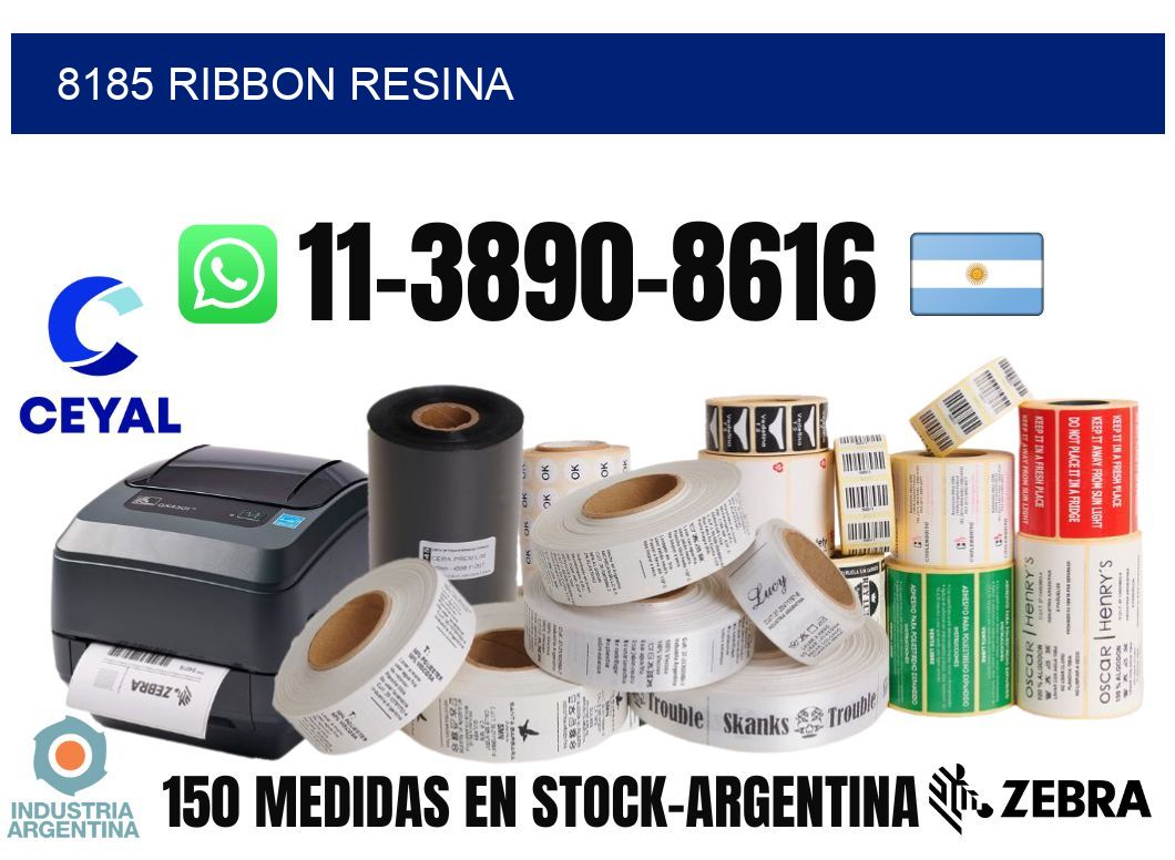 8185 ribbon resina