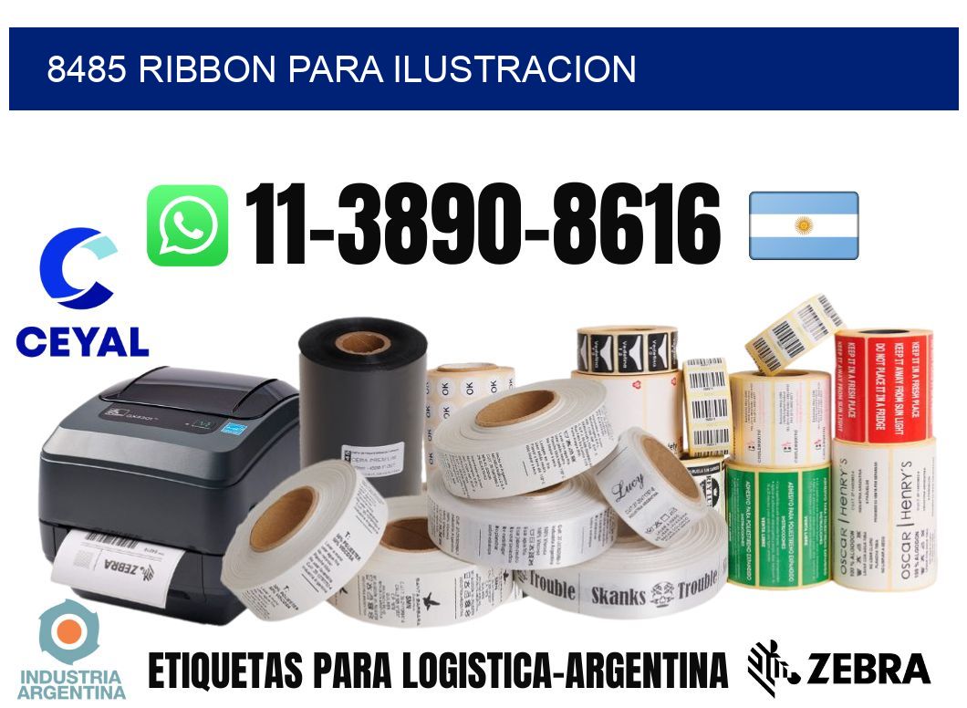 8485 ribbon para ilustracion