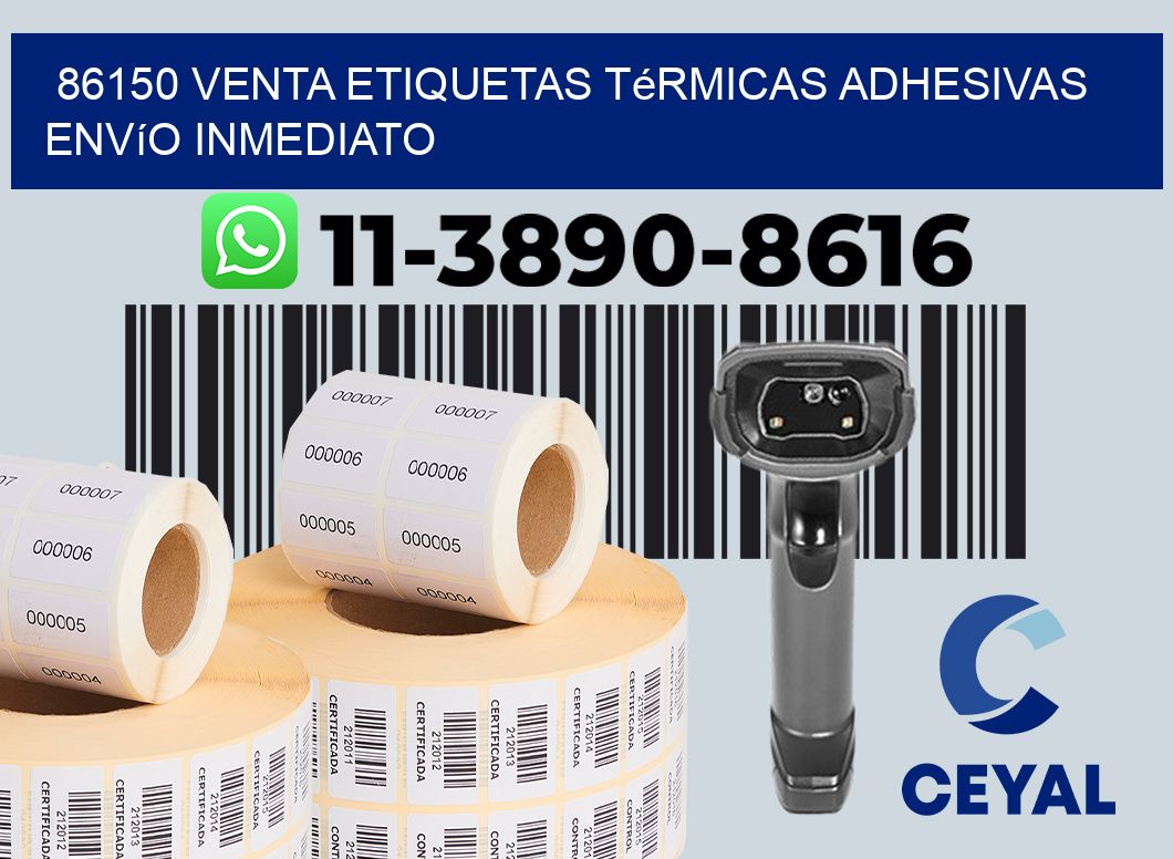 86150 venta etiquetas térmicas adhesivas envío inmediato