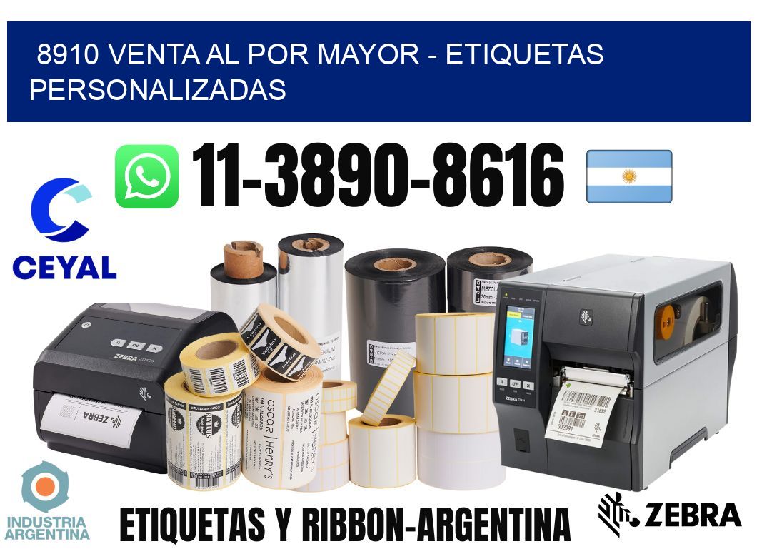 8910 Venta al Por Mayor - Etiquetas Personalizadas