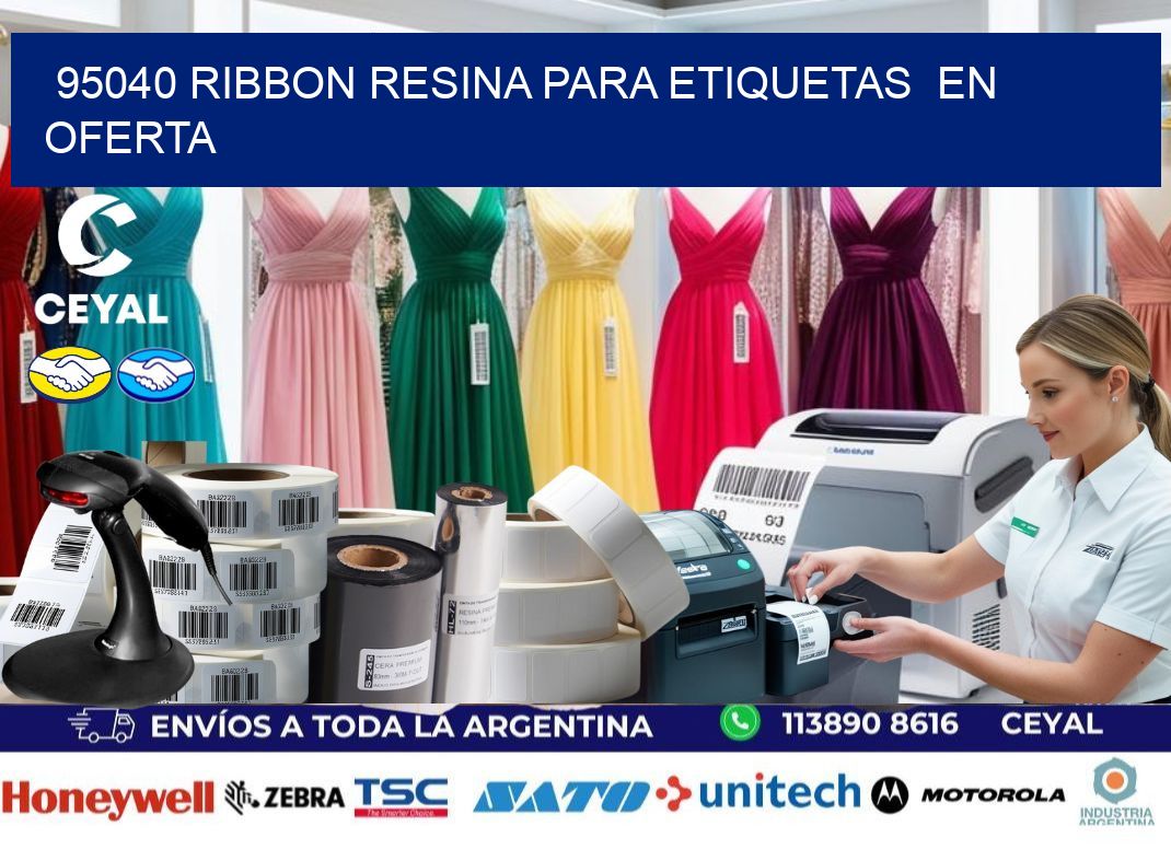 95040 ribbon resina para etiquetas  en oferta