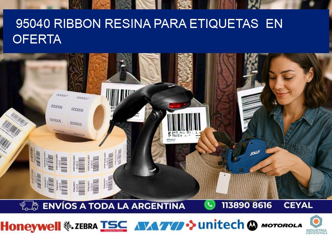 95040 ribbon resina para etiquetas  en oferta