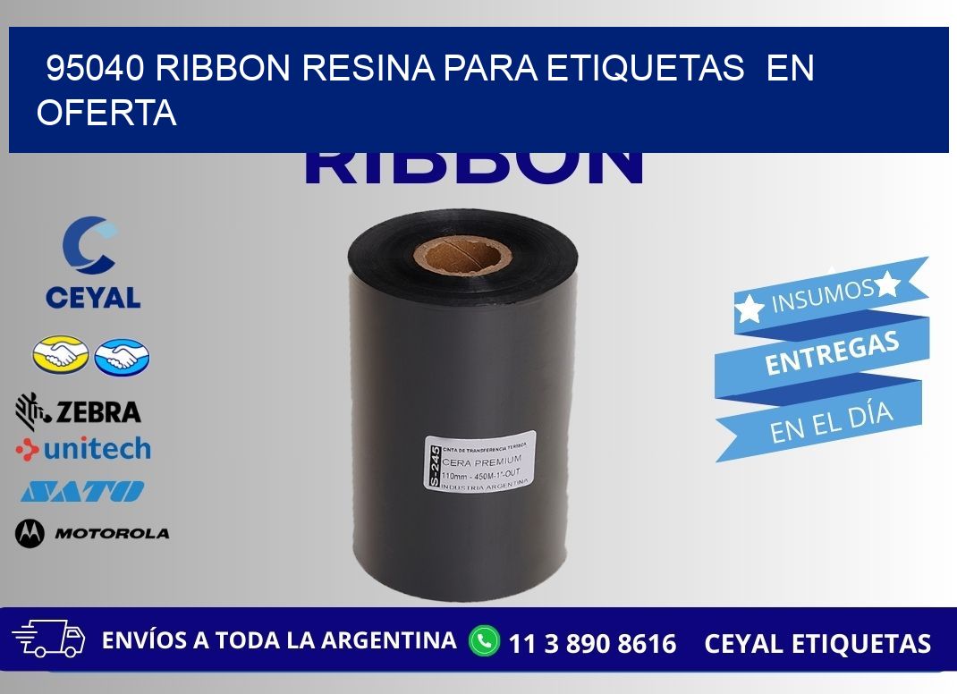 95040 ribbon resina para etiquetas  en oferta