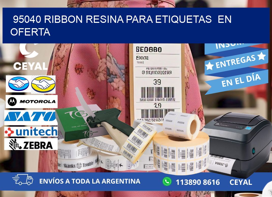 95040 ribbon resina para etiquetas  en oferta