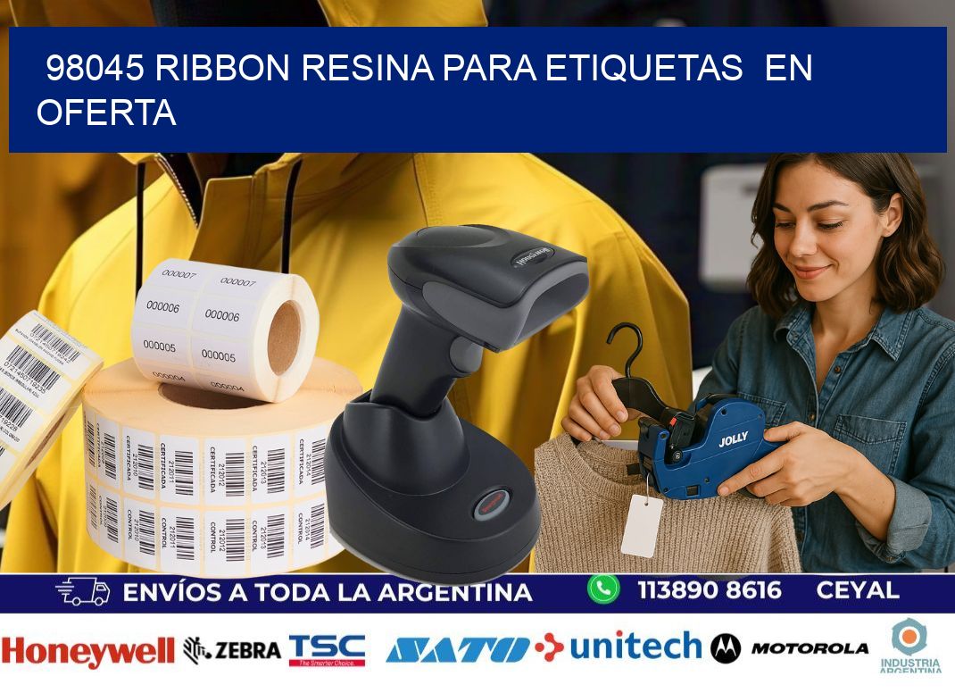 98045 ribbon resina para etiquetas en oferta