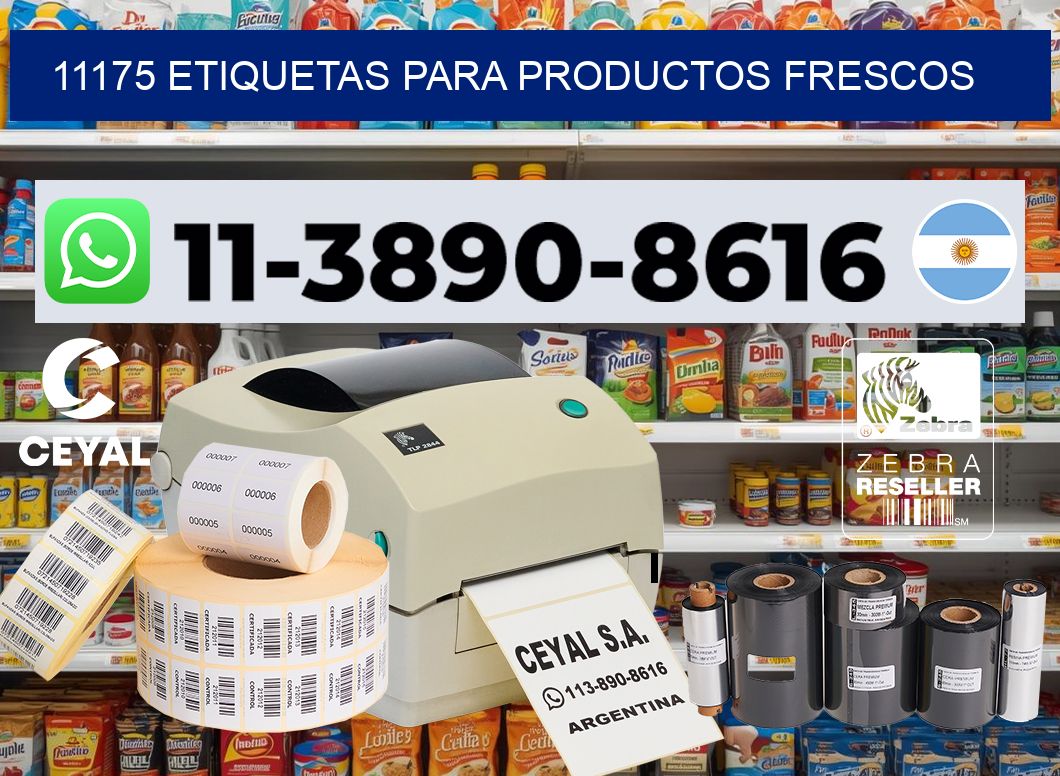 11175 Etiquetas para productos frescos