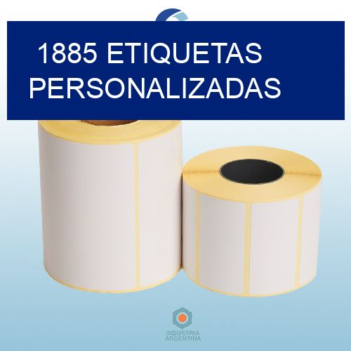 1885 etiquetas personalizadas