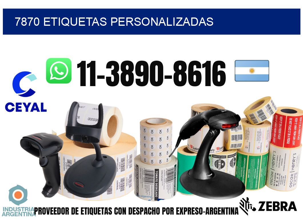 7870 etiquetas personalizadas