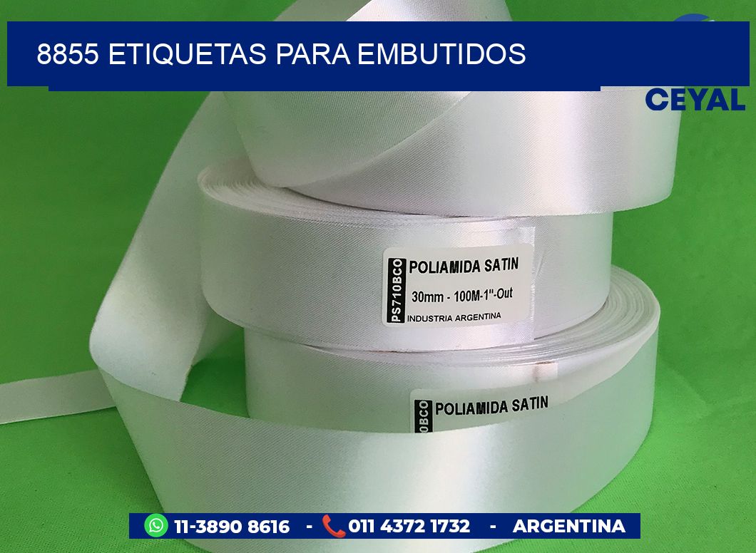 8855 Etiquetas para embutidos
