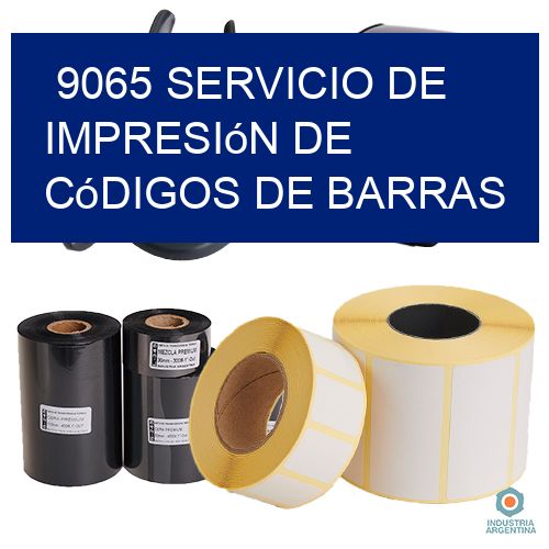 9065 Servicio de impresión de códigos de barras