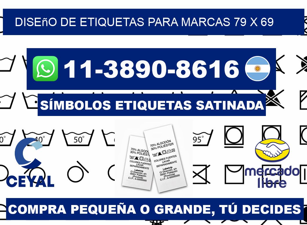 diseño de etiquetas para marcas 79 x 69