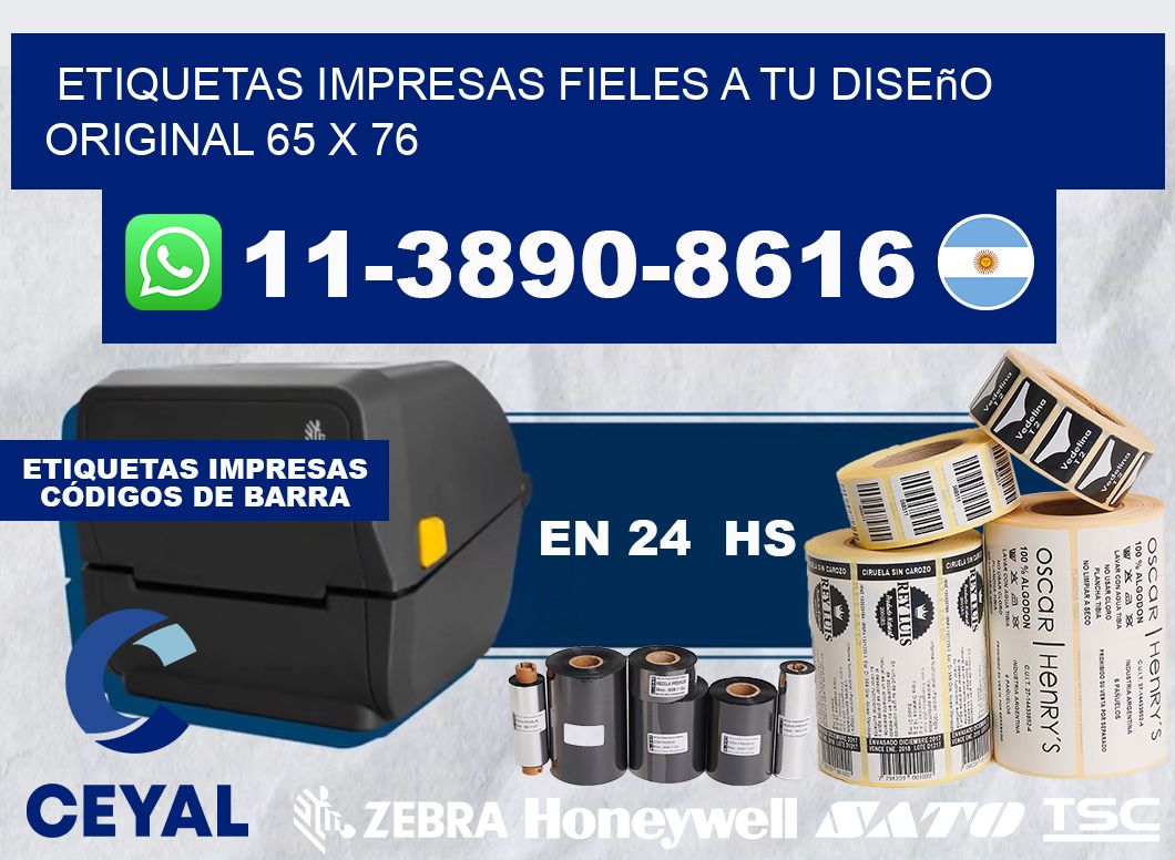 etiquetas impresas fieles a tu diseño original 65 x 76