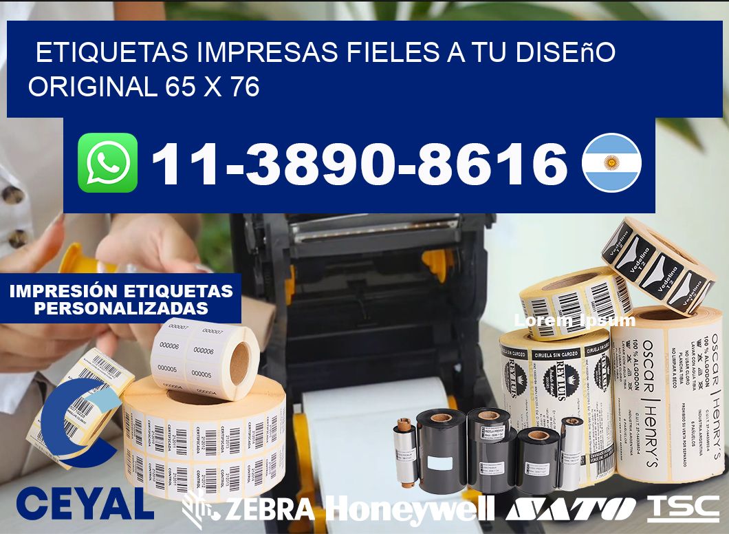 etiquetas impresas fieles a tu diseño original 65 x 76
