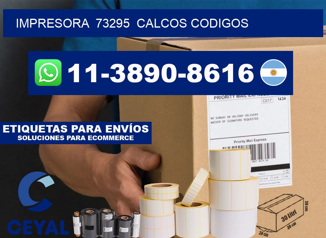 impresora 73295 calcos codigos