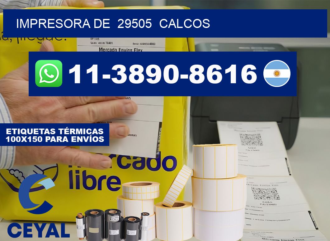 impresora de  29505  calcos