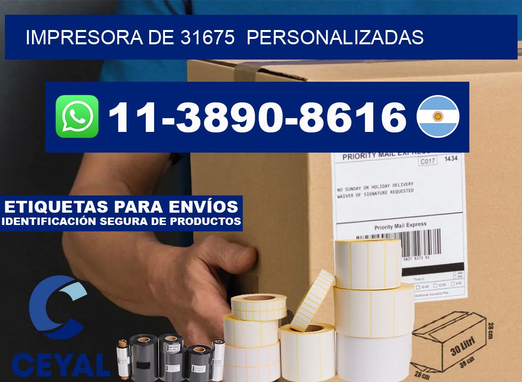impresora de 31675  personalizadas