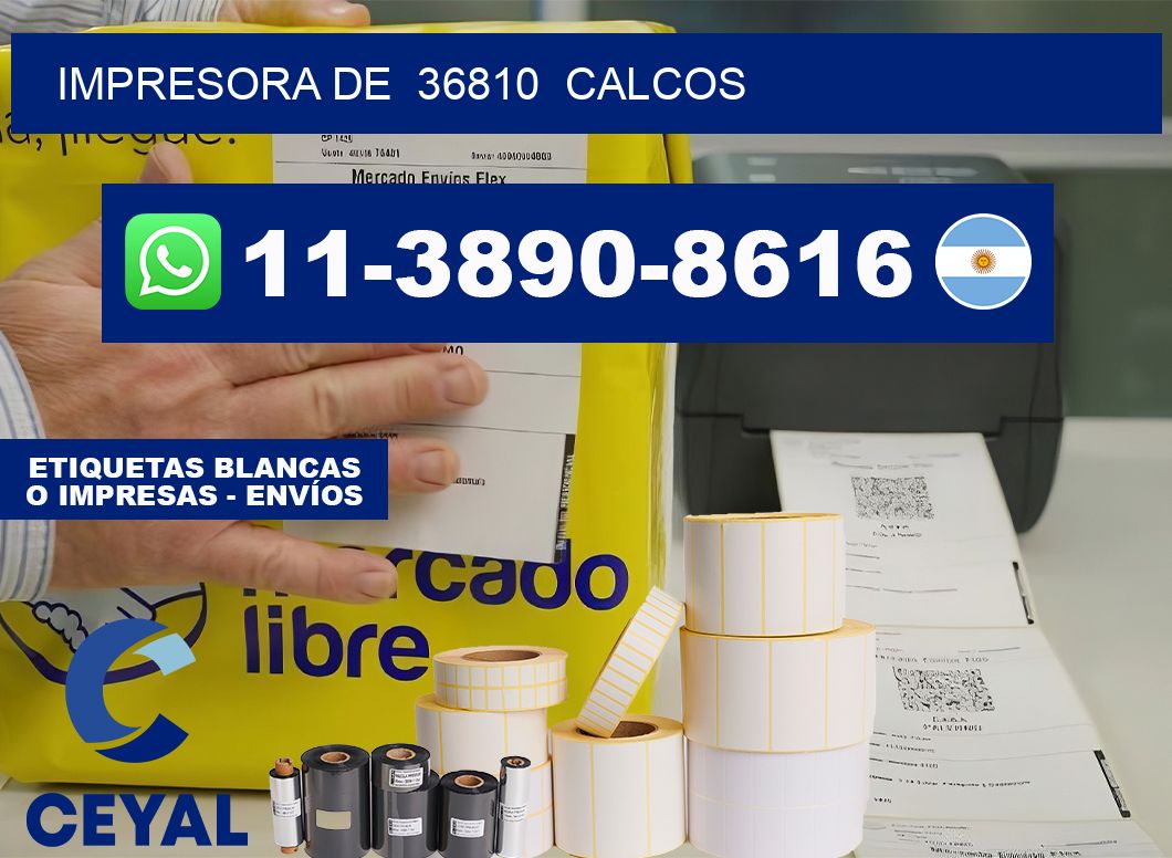 impresora de 36810 calcos