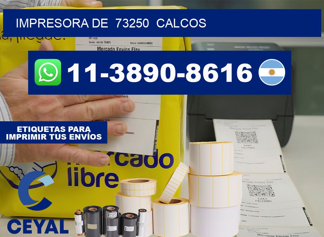 impresora de  73250  calcos