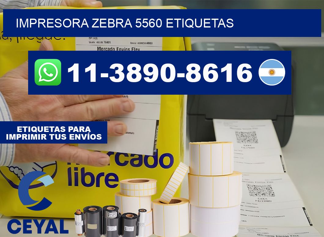 impresora zebra 5560 etiquetas