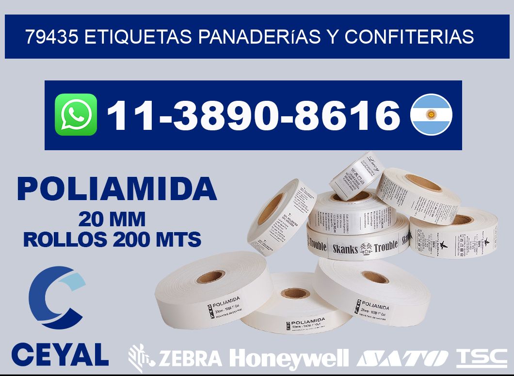 79435 etiquetas panaderías y confiterias