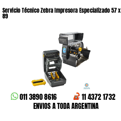 Servicio Técnico Zebra Impresora Especializado 57 x 89