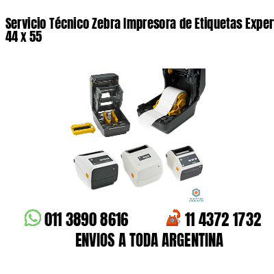 Servicio Técnico Zebra Impresora de Etiquetas Experto 44 x 55