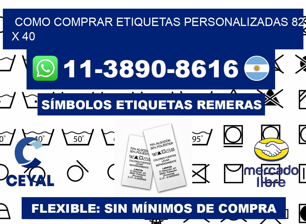 como comprar etiquetas personalizadas 82 x 40