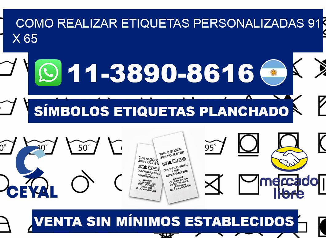 como realizar etiquetas personalizadas 91 x 65