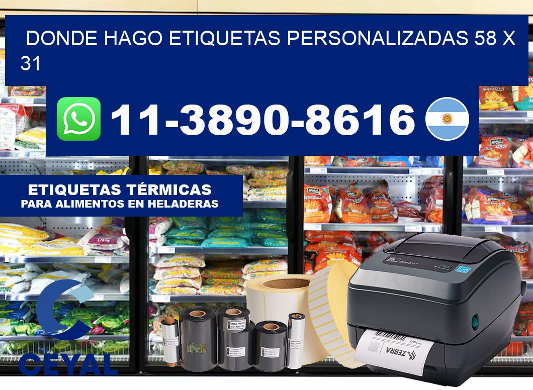 donde hago etiquetas personalizadas 58 x 31