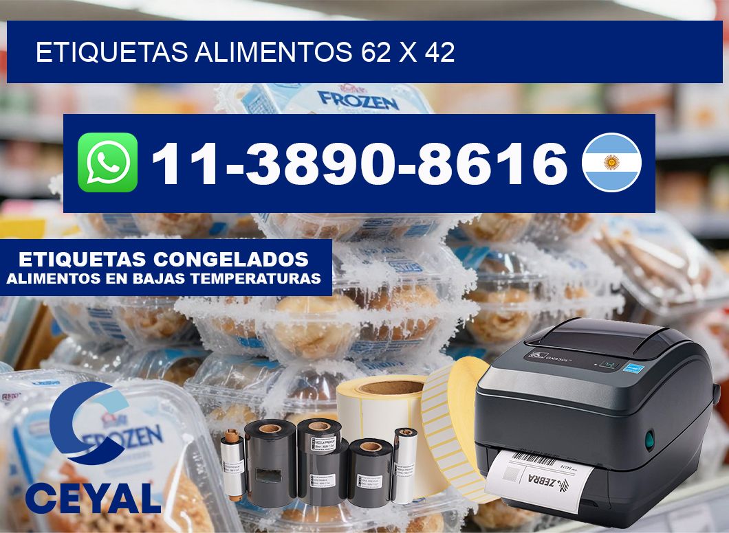 etiquetas alimentos 62 x 42