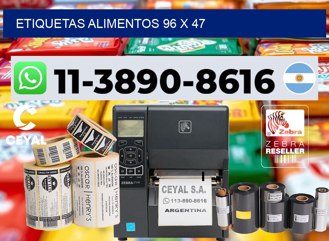 etiquetas alimentos 96 x 47