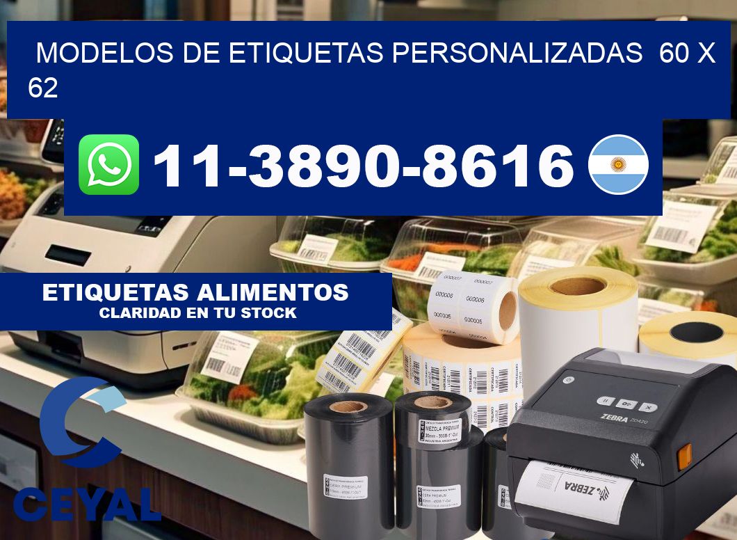 modelos de etiquetas personalizadas 60 x 62