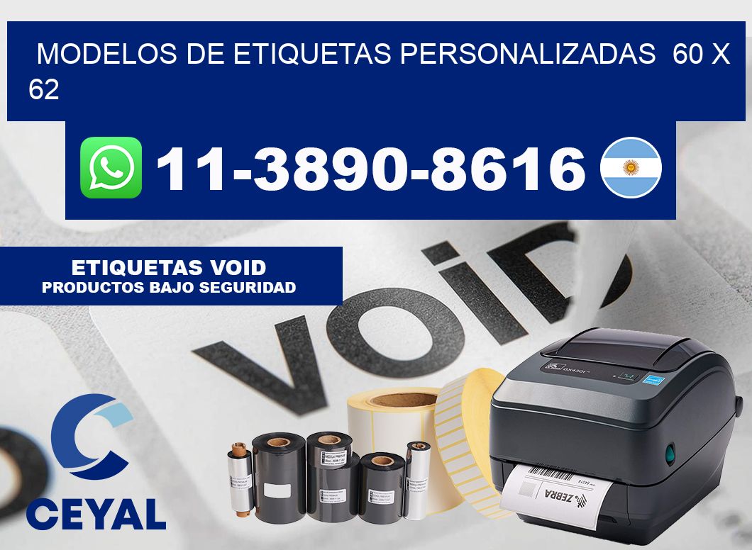 modelos de etiquetas personalizadas 60 x 62