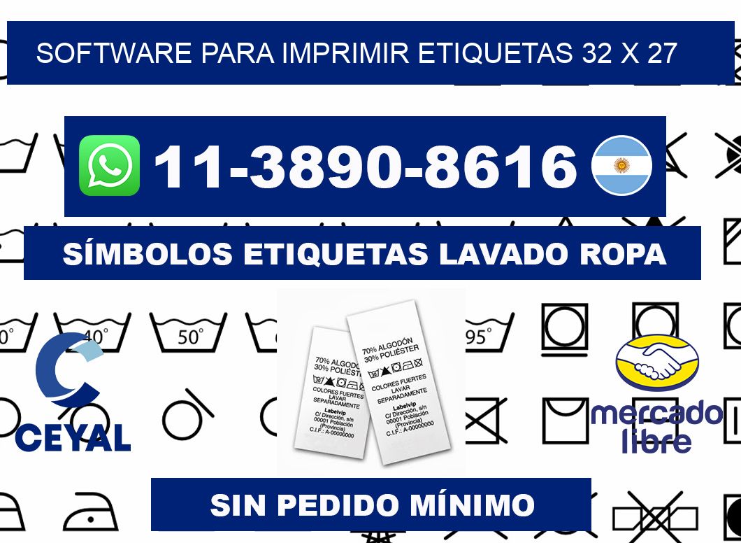 software para imprimir etiquetas 32 x 27