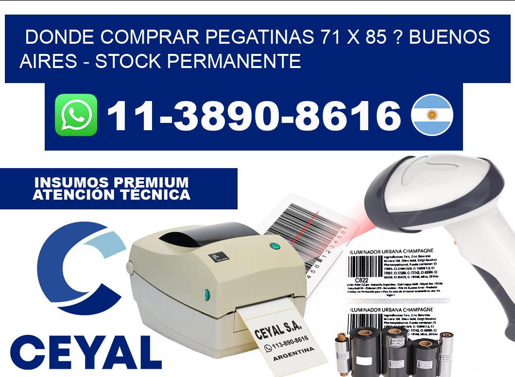 Donde Comprar pegatinas 71 x 85 ? Buenos Aires - Stock permanente