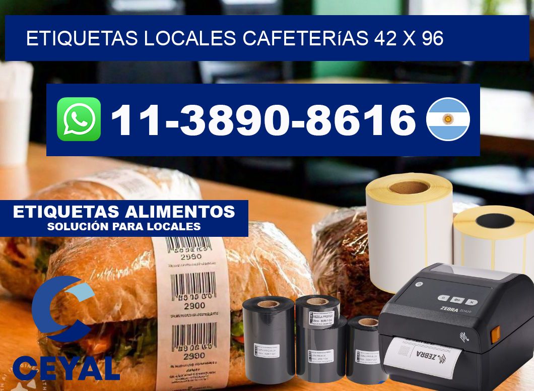 etiquetas locales cafeterías 42 x 96