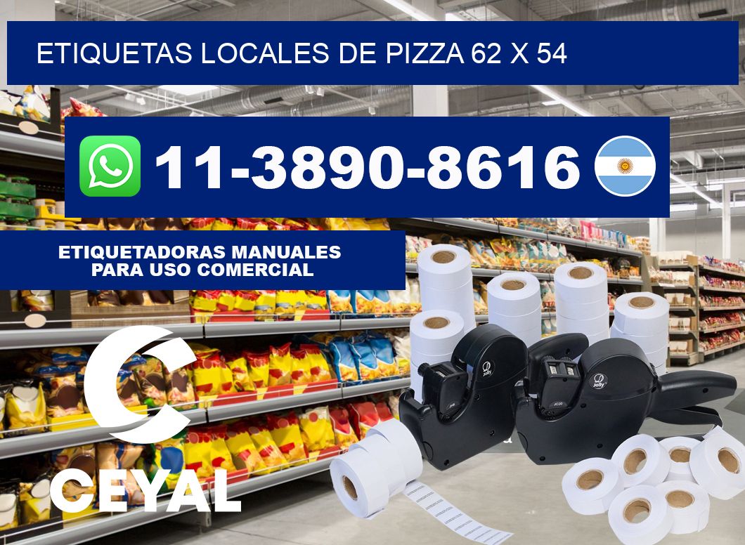 etiquetas locales de pizza 62 x 54