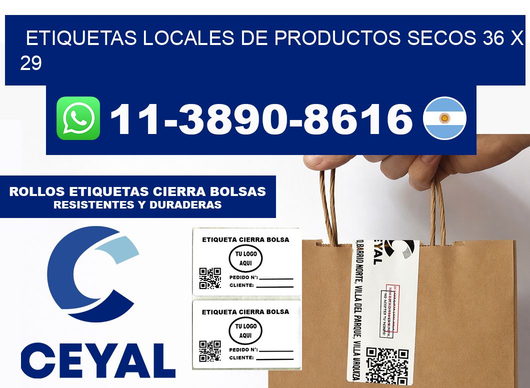 etiquetas locales de productos secos 36 x 29