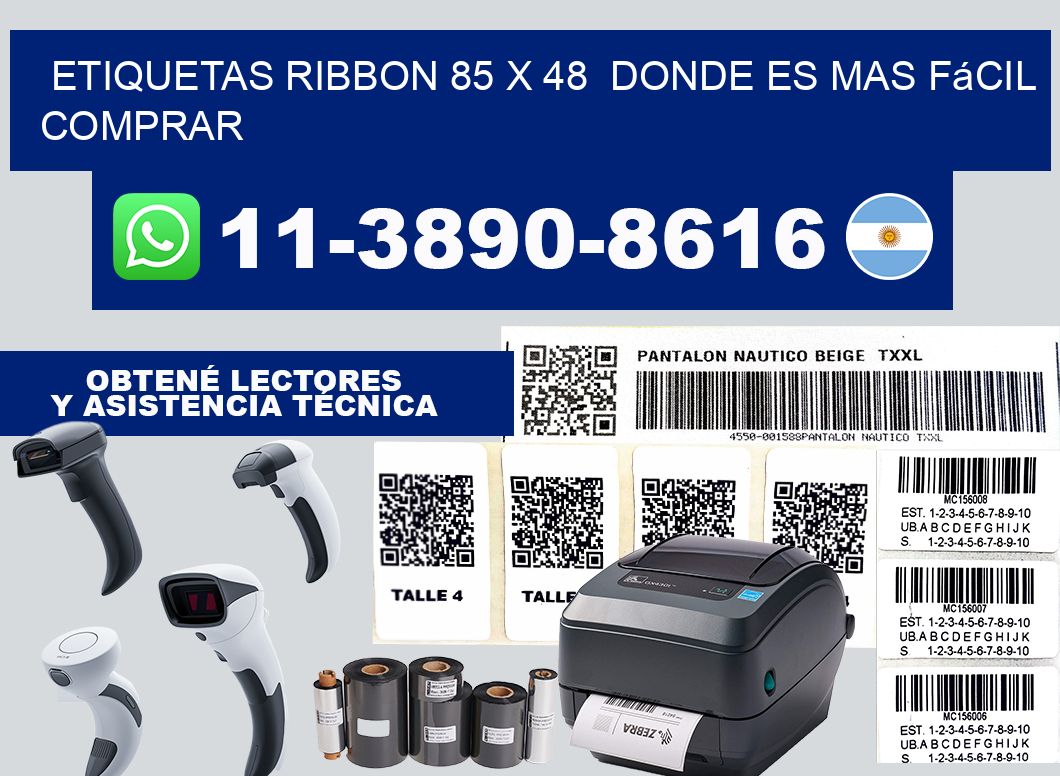 etiquetas ribbon 85 x 48  Donde es mas fácil comprar