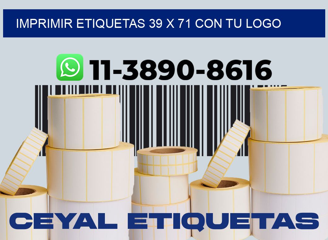 imprimir etiquetas 39 x 71 con tu logo
